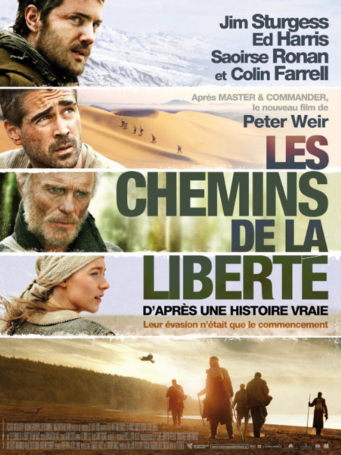 Les chemins de la liberté de Peter Weir (2011)